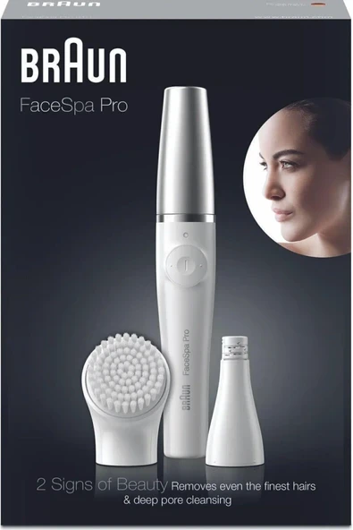 Islak Kuru Şarjlı Facespa Pro 910 2in 1 Yüz Epilatörü ürün görseli 1