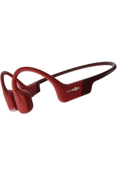 Shokz OpenRun Bluetooth 5.1, Kemik İletim Teknolojisi, IP67 Suya ve Toza Dayanıklı, 8 Saat Pil Ömrü, Açık Kulak Tasarımlı Kablosuz Spor Kulaklık – Kırmızı (Standart Beden) ürün görseli 1