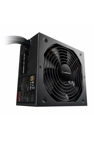 Sharkoon Gold Zero 550W 80+GOLD ATX Power Supply ürün görseli 1