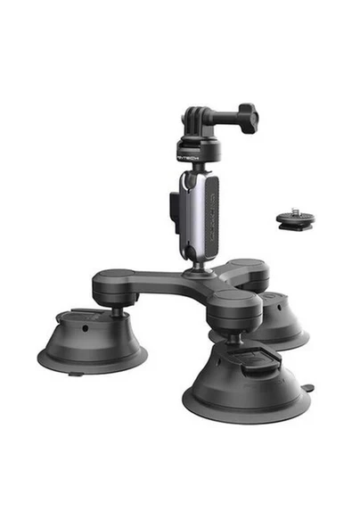 Pgytech Caplock Three-Arm Suction Mount ürün görseli 1