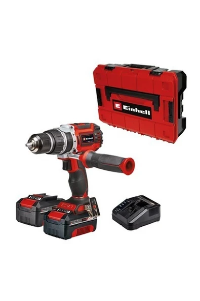 Einhell Professional Akülü Darbeli Vidalama TP-CD 18/60 Li-i BL Power X-Change (Li-Ion, 18 V, kömürsüz, 60 Nm, 32.000 darbe/dk, 2x 4,0 Ah akü ve şarj cihazı dahildir) - 4514208 ürün görseli 1