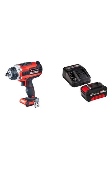 Einhell Impaxxo 18/400 Kömürsüz Akülü Somun Sıkma 18V 4AH Akülü Set ürün görseli 1