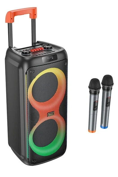 Hoco Ha7 Leader Mikrofonlu Bluetooth Kablosuz Hoparlör - Siyah ürün görseli 1