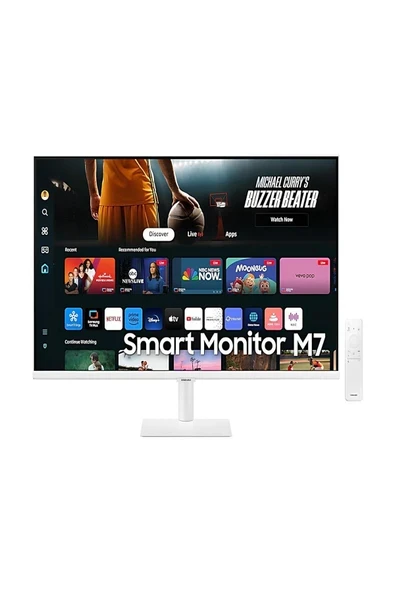 Samsung M7 M70D 32" 4 ms 60 Hz (HDMI+USB +USB-C) 4K (3840 x 2160) WiFi+Bluetooth Smart Monitör LS32DM703UUXUF ürün görseli 1