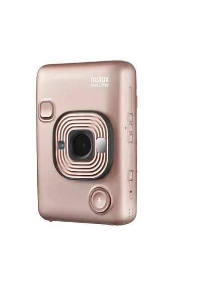 Instax Mini Liplay Hybrid Blush Gold Fotoğraf Makinesi ürün görseli 1