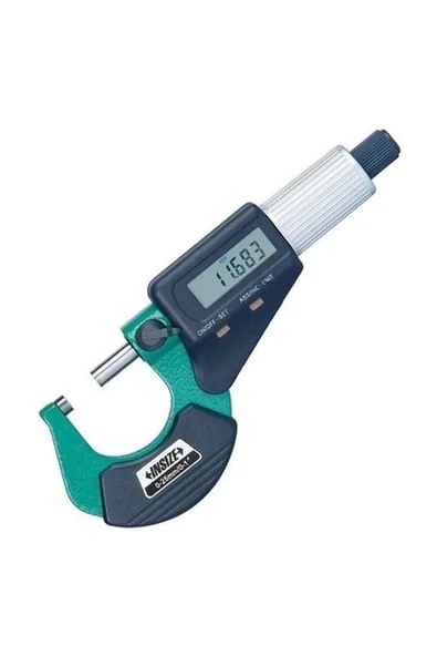 Insize Dijital Mikrometre (Standart Model) 0-25MM/0-1\ ürün görseli 1