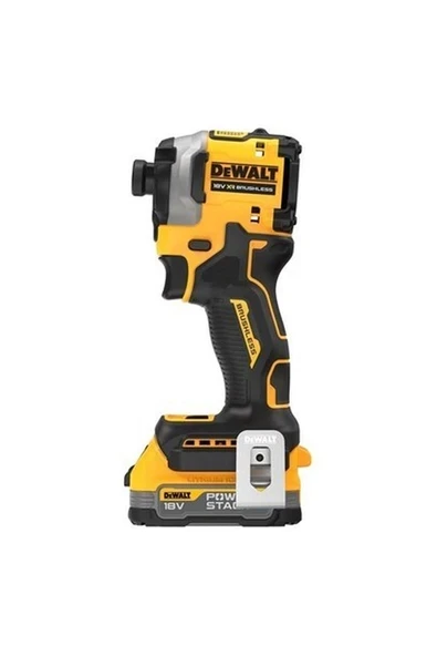 Dewalt DCF850E2T 18V 1.7AH Li-Ion Power Stack Kömürsüz Çift Akülü Darbeli Tornavida ürün görseli 1