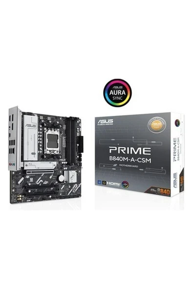 ASUS PRIME B840M-A-CSM AMD  mATX ANAKART ürün görseli 1