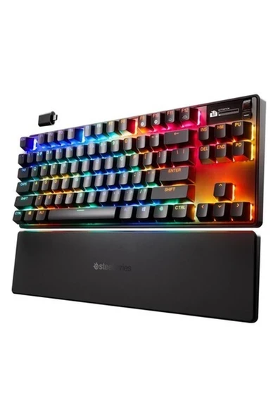 Steelseries Apex Pro Tkl Wireless Gen 3 Omnipoint 3.0 Hipermanyetik Switch Rgb Mekanik Kablosuz Oyuncu Klavyesi (Uk) ürün görseli 1