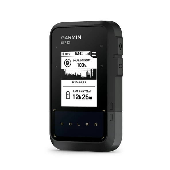 Garmin eTrex Solar - Solar şarjlı GPS el tipi cihaz, 2,2 inç ekran - pusula, geri izleme, geocaching modu, çoklu frekans alımı ürün görseli 1