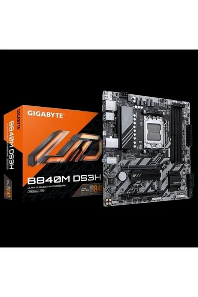 B840m Ds3h, 4xddr5, 2xm.2, 2xdp, Hdmı, Type-c, Am5 Soket Gamıng Anakart ürün görseli 1