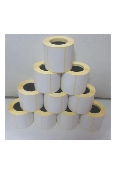 Ataşehir Barkod Etiket 1.kalite Malzeme Barkod Etiket Eko Termal 120 x 100 mm 1 Rulo 500 Adet 30 Rulo 15000 ürün görseli 1