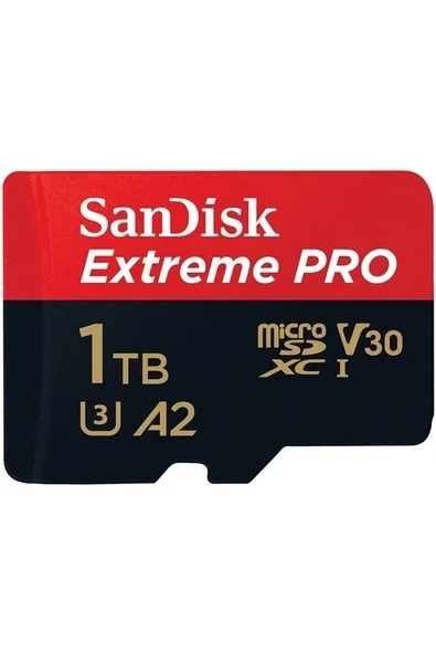 Extreme Pro 1tb Micro Sdxc Uhs-1 A2 170mb/s Hafıza Kartı Sdsqxcz-1t00-gn6ma ürün görseli 1