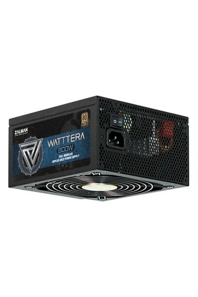 Zalman ZM800-EBTII(WATTTERA800W) +80 Plus Gold Yüksek Koruma Devre Tasarımı Güç Kaynağı ürün görseli 1