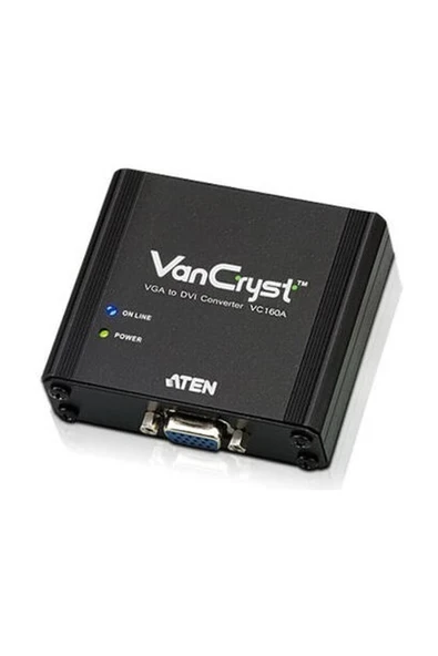 Aten VC160A VGA To Dvı-D (24 + 1) 1920 x 1200 1080P Dişi-Dişi Dönüştürücü Adaptör ürün görseli 1
