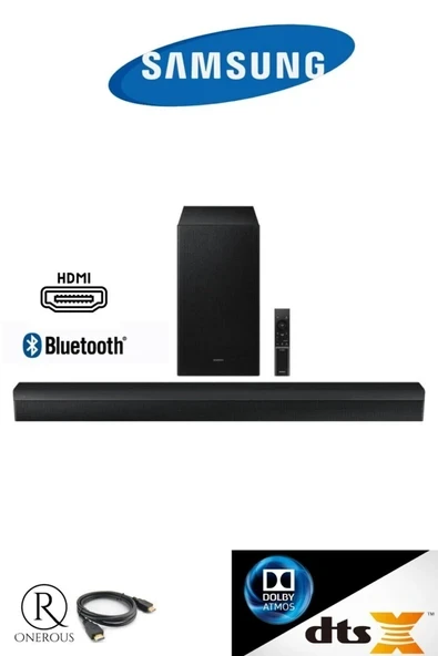 Soundbar 370 Waat 3.1 Kanal  Kristal Netliğinde Diyaloglar ve Derin Baslarla Mükemmel Ses! ürün görseli 1