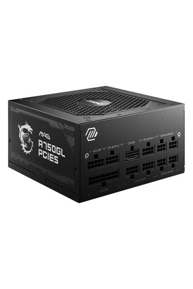 Mag A750GL Pcie5 750W 80+ Gold Power Supply ürün görseli 1