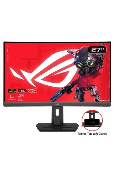 Asus Rog Strıx XG27WCS 27 Gamıng Va 2k IPS 2560X1440 1ms 180HZ  Monitör ürün görseli 1