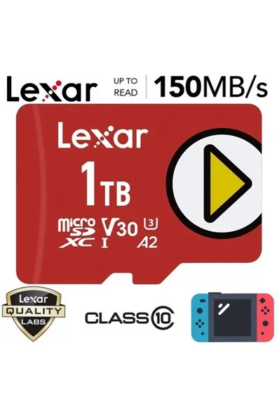 PLAY Yüksek Hızlı Micro SD Kart - 1 TB (150MB/s) ürün görseli 1