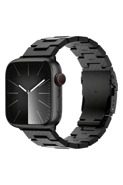 Lifeology Karbon Bant Uyumlu Apple Watch Karbon Fiber Kordon ürün görseli 1