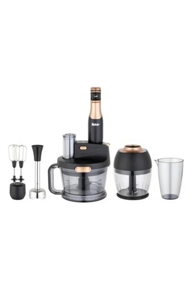 Fakir Speed Multi Blender Seti Black & Copper ürün görseli 1