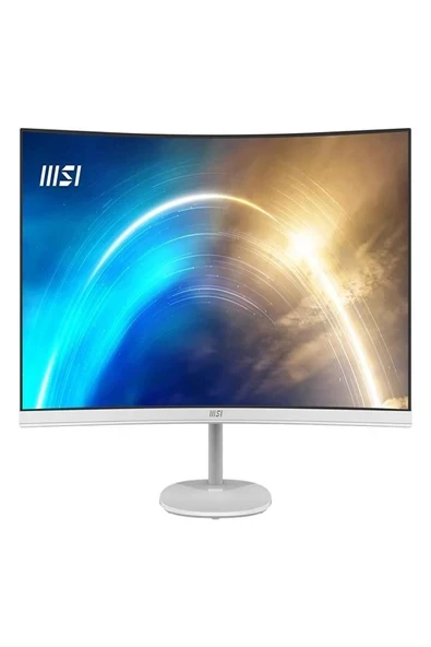MSI 34" PRO MP341CQW 3440x1440 (UWQHD) CURVE 1500R VA 100HZ 1MS FREESYNC BEYAZ MONITOR ürün görseli 1