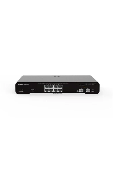 Rg-Nbs3100-8Gt2Sfp-P 8-Port Poe+ Gigabit L2 Managed Switch Hub 8 Gigabit Rj45 Ports,2 Sfp Slots ürün görseli 1