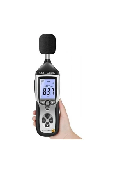 Cem DT-8852 Gürültü Ölçer ve Desibel Kayıt Cihazı ürün görseli 1