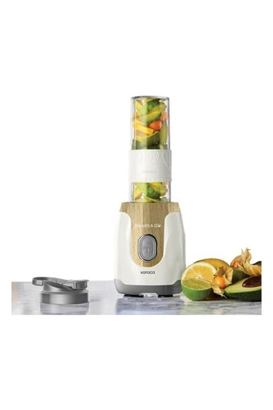 Karaca Blendfit Go Personal Kişisel Smoothie Blender Wood Craft ürün görseli 1