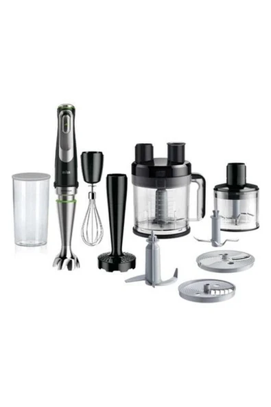 Braun 2 Yıl Multiquick 9 El Blenderi MQ9187XLI Resmi Distribütör Garantili Modern 500 ml Metal 50 Hz 1200 ürün görseli 1