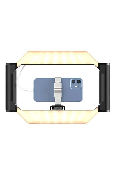 U-Rig Işıklı Telefon Video Rig Çerçeve ürün görseli 1