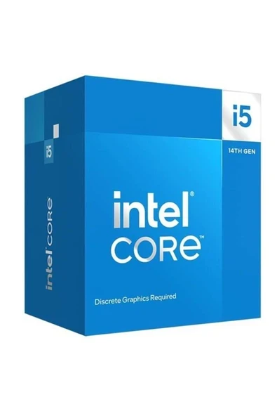 CORE i5 14400F 29.5MB 10çekirdekli VGA YOK 1700p 65w Kutulu+Fanlı ürün görseli 1
