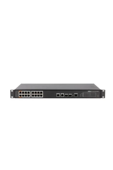 Dahua Pfs4218-16et-240 16fe Poe Port (16xpoe 240w), 2x Combo Sfp, 2ge Uplink Yönetilebilir Switch ürün görseli 1