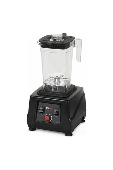 Omake Bar Blender 2 Litre Manuel Kapak Sensörsüz Siyah ürün görseli 1