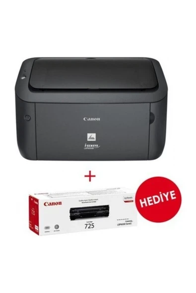 Canon I-Sensys LBP6030BK Mono Lazer USB A4 Siyah Yazıcı Toner Hediyeli ürün görseli 1