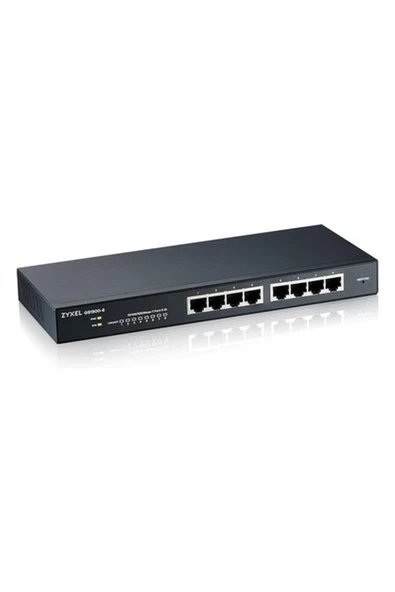 8 Bağlantı Noktalı 10/100/1000 Gigabit Switch | Smartmanaged | Masaüstü/duvar Tipi ve Fansız | Vlan, Igmp, Qos ürün görseli 1