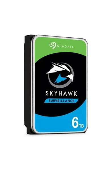 Seagate Skyhawk 6tb 5400rpm 256mb Sata3 6gbit/sn St6000vx001 7/24 Hdd ürün görseli 1