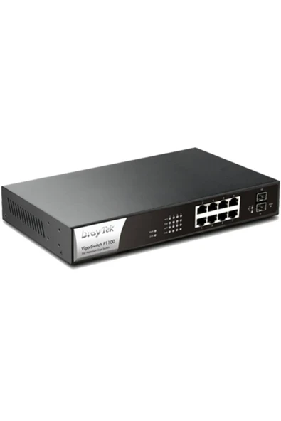 Vıgorswıtch P1100 8 2 Port Poe Websmart Gıgabıt Swıtch ürün görseli 1