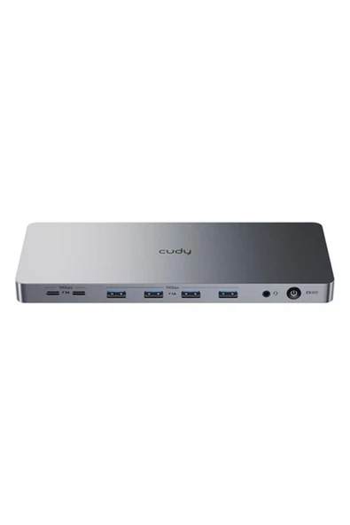 Cudy CS700 Dual 4K 2xhdmı 2xdisplayport 2XUSB-C(10GBPS) 4xusb-A 1xgigabit 100W Pd Dock Istasyonu ürün görseli 1