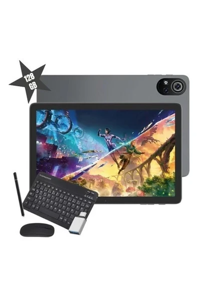 Silver 10.1" IPS Ekran 6GB/128GB Tablet PC ürün görseli 1
