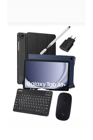 Galaxy Tab A9 Plus 8gb 256gb Tablet Kalem Kılıf Başlık cam Klavye Mouse ( Türkiye Garatili) ürün görseli 1