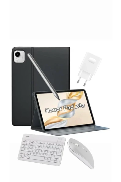 Pad X9a 8gb 256gb 11.5 inç Gri Tablet+KALEM+KILIF+CAM+BAŞLIK KLAVYE+MOUSE TÜRKİYE GARANTİLİ ürün görseli 1