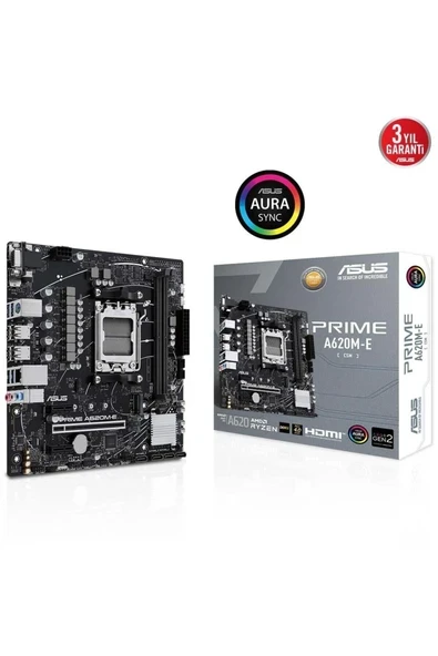 Prıme A620m-e-csm Ddr5 M.2 Hdmı Matx Am5 ürün görseli 1
