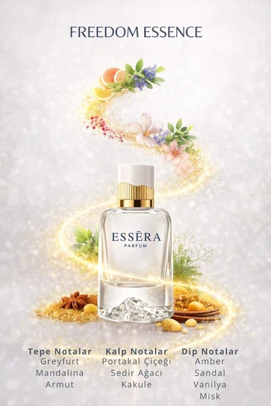 ESSERA PARFÜM Freedom Essence EDP Erkek Parfüm 50ml ürün görseli 1