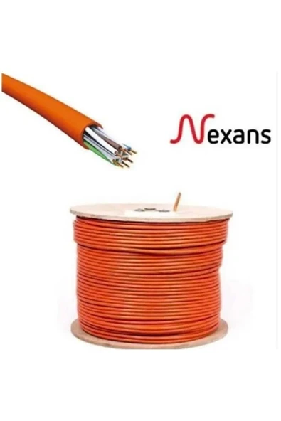 Cat6 Utp 23awg 500m Saf Bakır Lszh Kablo Lszh Hf ürün görseli 1