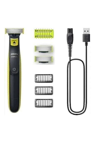 Philips One Blade QP-2724 Yüz Şekillendirici(Yedek Bıçaklı Kit Hediyeli Paket) ürün görseli 1