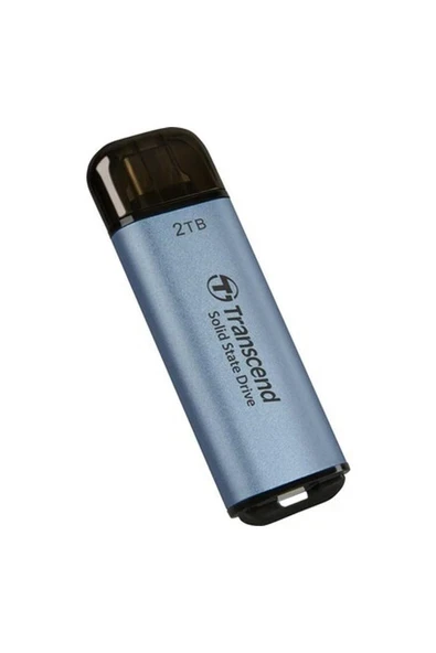 Transcend Usb/type-C 10GBPS 1050/950MB/S Taşınabilir Harici SSD - Mavi ürün görseli 1