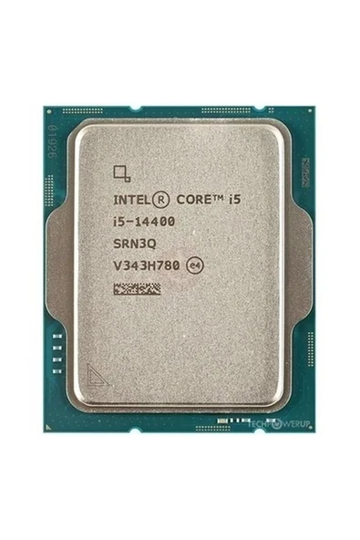 Intel Core I5 14400 29.5mb 10çekirdekli O/b Hd VGA 1700P 65W Kutusuz+Fansız ürün görseli 1