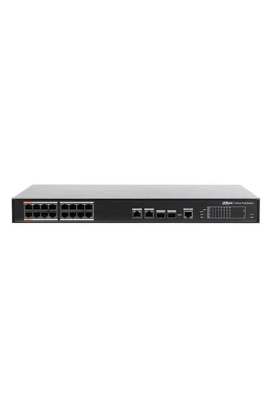 Dahua PFS4218-16ET-240 16 Port Ethernet Poe ürün görseli 1