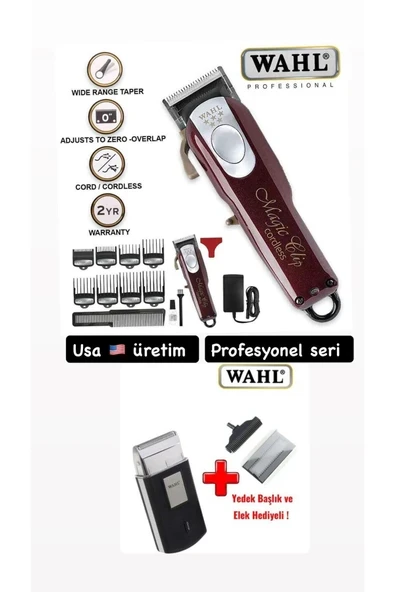 Combo Set 5 Star Magic Clip 8148 Saç Kesme Makinesi ürün görseli 1